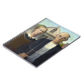 グラント絵画ウッドによるアメリカのゴシック ノートブック (左側)