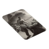 グラント・ウッドによる接近 マグネット (右側)