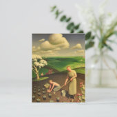 グラント・ウッドによる春 エンクロージャーカード (スタンド正面)