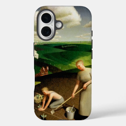 グラント・ウッドによる春 Case-Mate iPhoneケース (裏面)