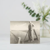 グラント・ウッド春で ポストカード (スタンド正面)