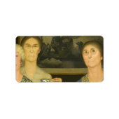 グラント・ウッド革命の娘たち ラベル (正面)