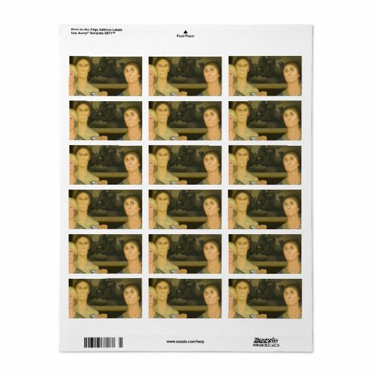 グラント・ウッド革命の娘たち ラベル (フルシート)