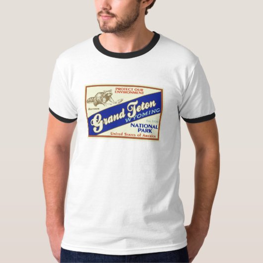 グラントTetonの国立公園 Tシャツ (正面)