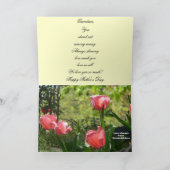 グランドからの祖母のための母の日カード カード (内部)