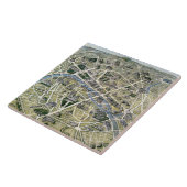 グランドの期間の間のパリの地図 タイル (側面)