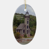グランドアイランドイーストチャンネルライトハウスオーバルオーナメント セラミックオーナメント (右)