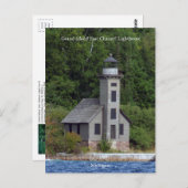 グランドアイランドイーストチャンネルライトハウスポストカード ポストカード (正面/裏面)