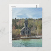 グランドアイランドイーストチャンネルライトハウス ポストカード (正面/裏面)