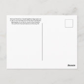 グランドアイランドイーストチャンネルライトハウス ポストカード (裏面)