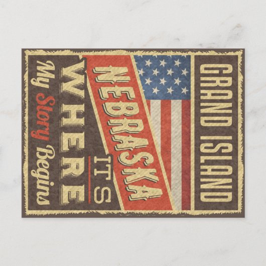 グランドアイランドネブラスカ ポストカード (正面)