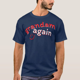 グランドアゲイン妊娠おもしろい発表ベビーRe Tシャツ