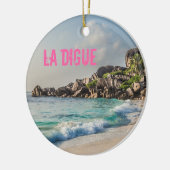 グランドアンセシェルラディグビーチギフト セラミックオーナメント (左)