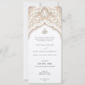 グランドイスラムアーチ結婚式招待状 招待状 (正面)