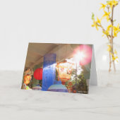 グランドイルミネーションランタン – Martha's Vinyard カード (黄色い花)