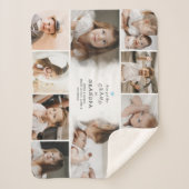 グランドインおじいちゃん10枚の写真 シェルパブランケット (正面)