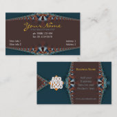 グランドゥールレース名刺 名刺 (正面/裏面)