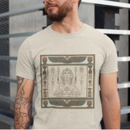 グランドエジプト博物館 エジプトの伝統デザイン  Tシャツ