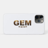 グランドエジプト博物館 Case-Mate iPhoneケース (裏面(横))