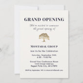 グランドエレガントオープニング招待状 招待状 (正面)