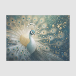 グランドエントランス、白い羽の孔雀のファインリー 薄葉紙