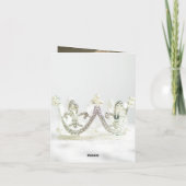 グランドオジャスター十六誕生日エレガントシルバー カード (裏面)