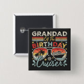 グランドオブザ誕生日クルーザーバケーションスクエア 缶バッジ (正面&裏面)