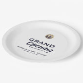 グランドオープニングイベント紙プレート ペーパープレート (アングル)