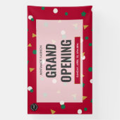 グランドオープニングスモールビジネスプロモーション 横断幕 (縦)