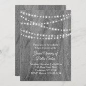 グランドオープニングツインライト花崗岩 招待状 (正面/裏面)