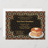 グランドオープニングベッド&ブレックファースト 招待状 (正面/裏面)