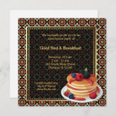 グランドオープニングベッド&ブレックファースト 招待状 (正面/裏面)