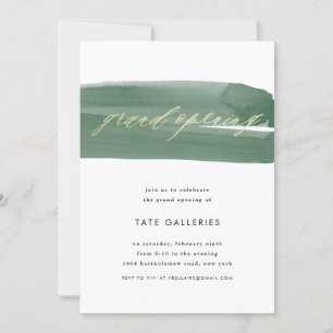 グランドオープニングリボン 招待状