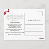 グランドオープニング招待状 ポストカード (裏面)