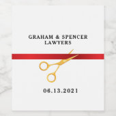 グランドオープニング ワインラベル (シングルラベル)