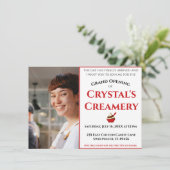 グランドオープンのお知らせ 案内状 (スタンド正面)