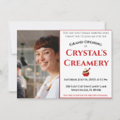 グランドオープンのお知らせ 案内状 (正面)