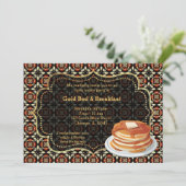 グランドオープンの宿泊施設&B&B 招待状 (スタンド正面)