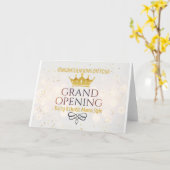 グランドオープンハッスルママスタイル カード (黄色い花)