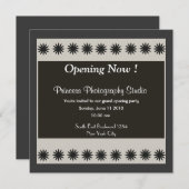 グランドオープンパーティー招待状 招待状 (正面/裏面)