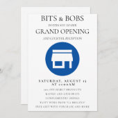 グランドオープン 招待状 (正面/裏面)