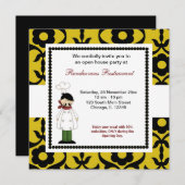 グランドオープン 招待状 (正面/裏面)