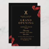 グランドオープン 招待状 (正面/裏面)