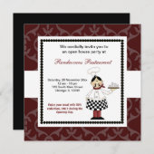 グランドオープン 招待状 (正面/裏面)