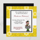 グランドオープン 招待状 (正面/裏面)