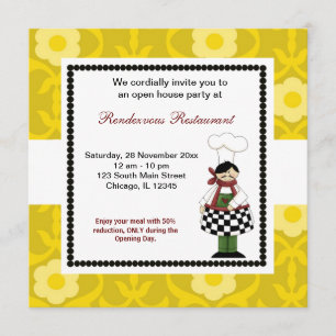 グランドオープン 招待状