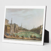 グランドカイロの主要広場とムラド・ベイズ フォトプラーク (側面)