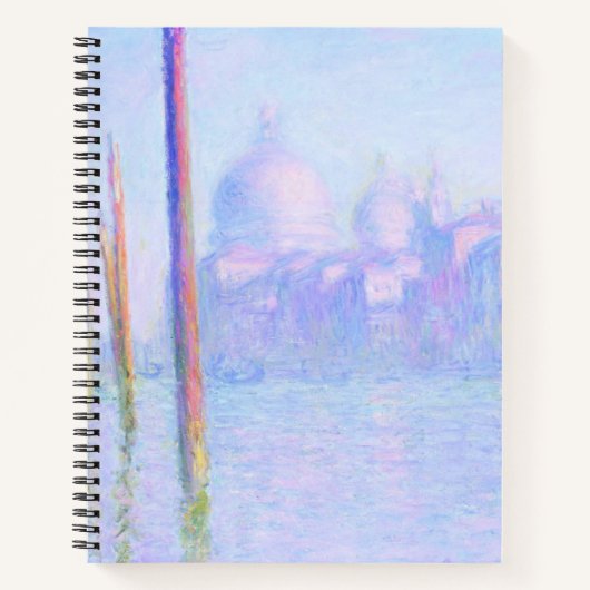 グランドカナルインヴェネツィア(by Claude Monet) ノートブック (正面)