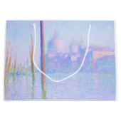 グランドカナルインヴェネツィア(by Claude Monet) ラージペーパーバッグ (正面)