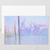 グランドカナルインヴェネツィア(by Claude Monet) 便箋 (正面/裏面)